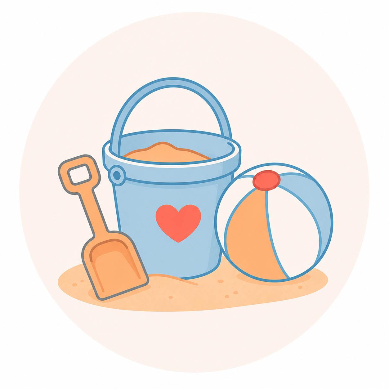 Urlaub icon Kleines Herz